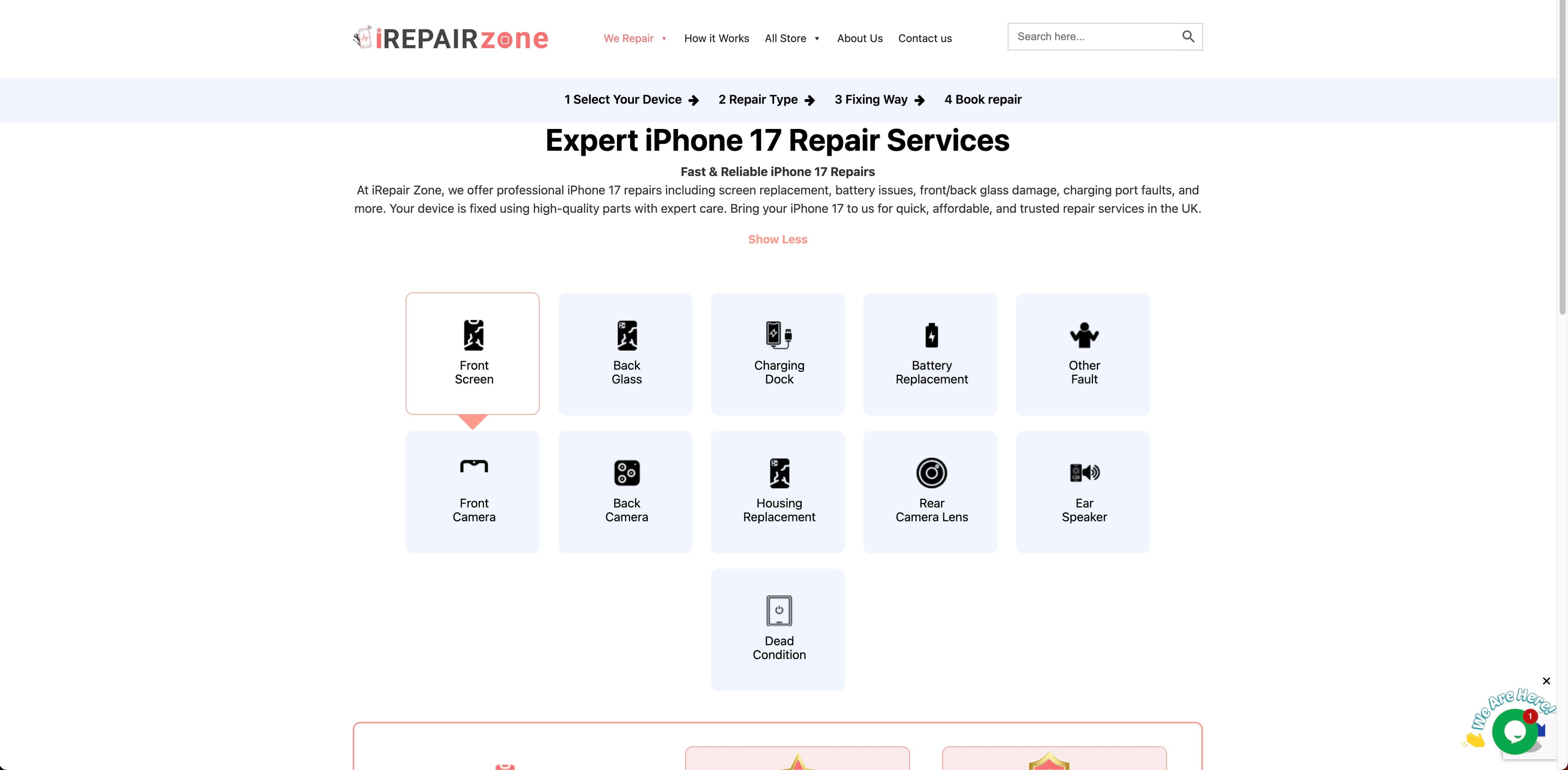Booking Repair